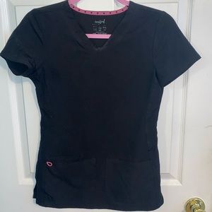 Heart soul scrub top